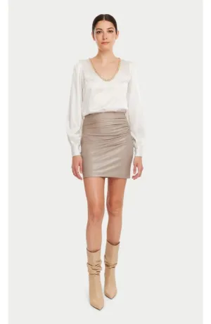 London Chain Neck Blouse