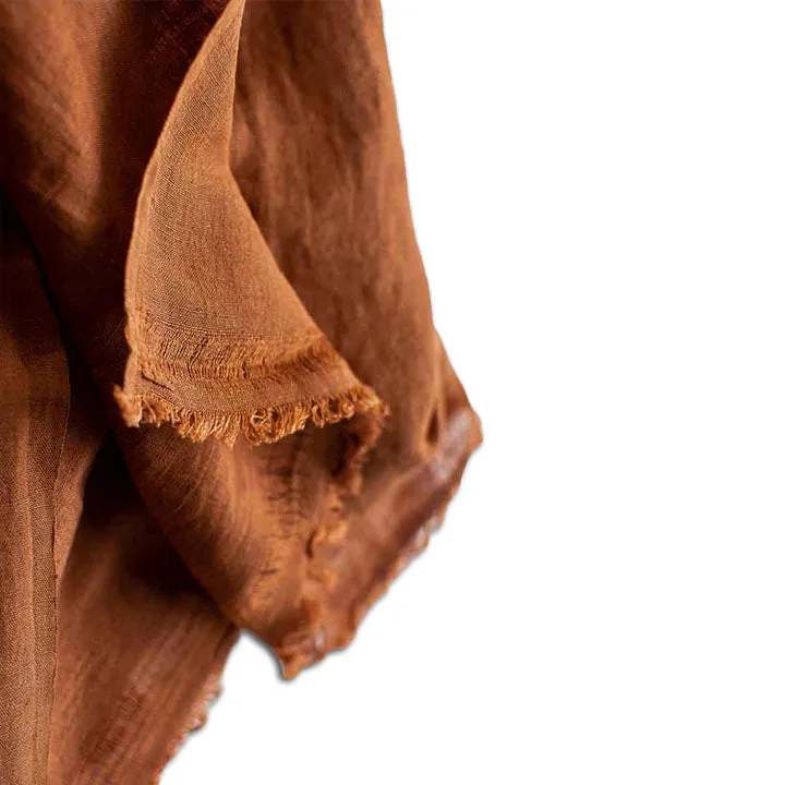 Naturally Dyed Silk Scarves
