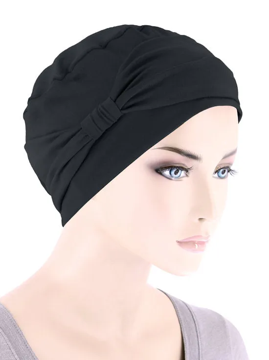 NCCB-BLACK#Comfort Cap in Buttery Soft Black