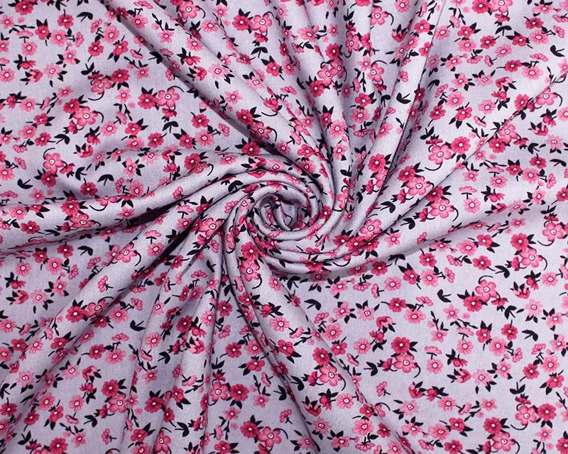 Painterly Floral Viscose