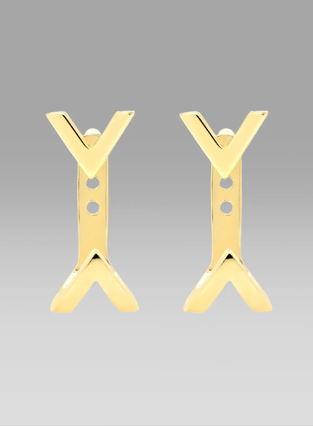 RACHEL KATZ | Dagger Studs With Ear Jackets