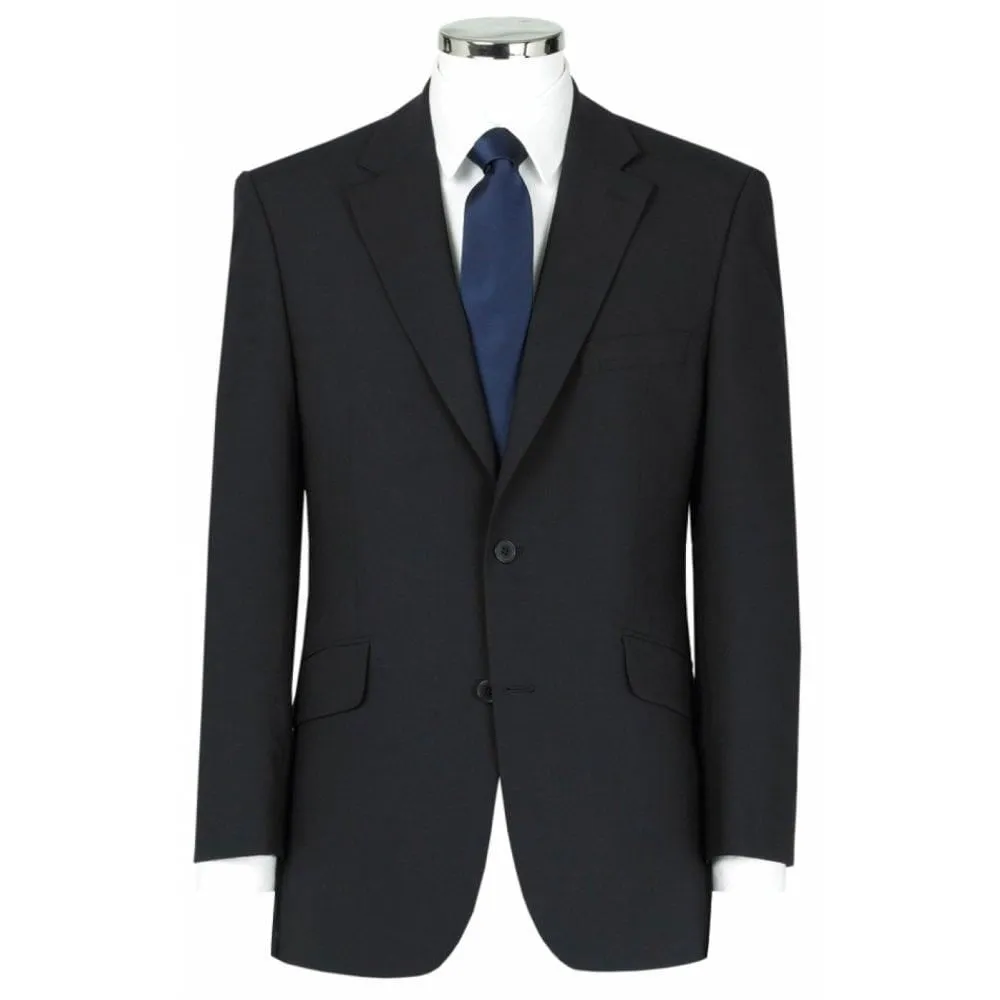 Scott Men's Classic Fit Wool Blend Suit Jacket in Black, 34 - 60