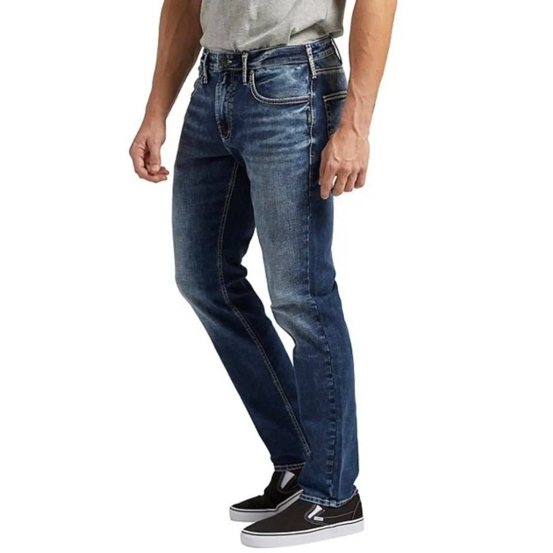 Silver Men’s Jeans Konrad Slim Fit, Slim Leg Jeans