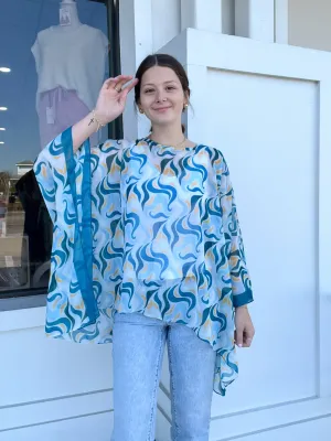 Simply Noelle Swirl Border Top