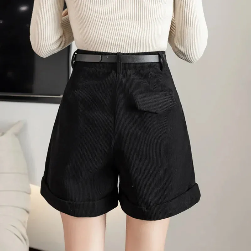 Tailored Corduroy Shorts