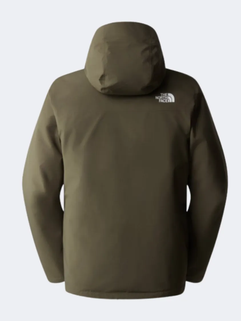 The North Face Carto Triclimate Men Hiking Jacket Taupe Green/Black