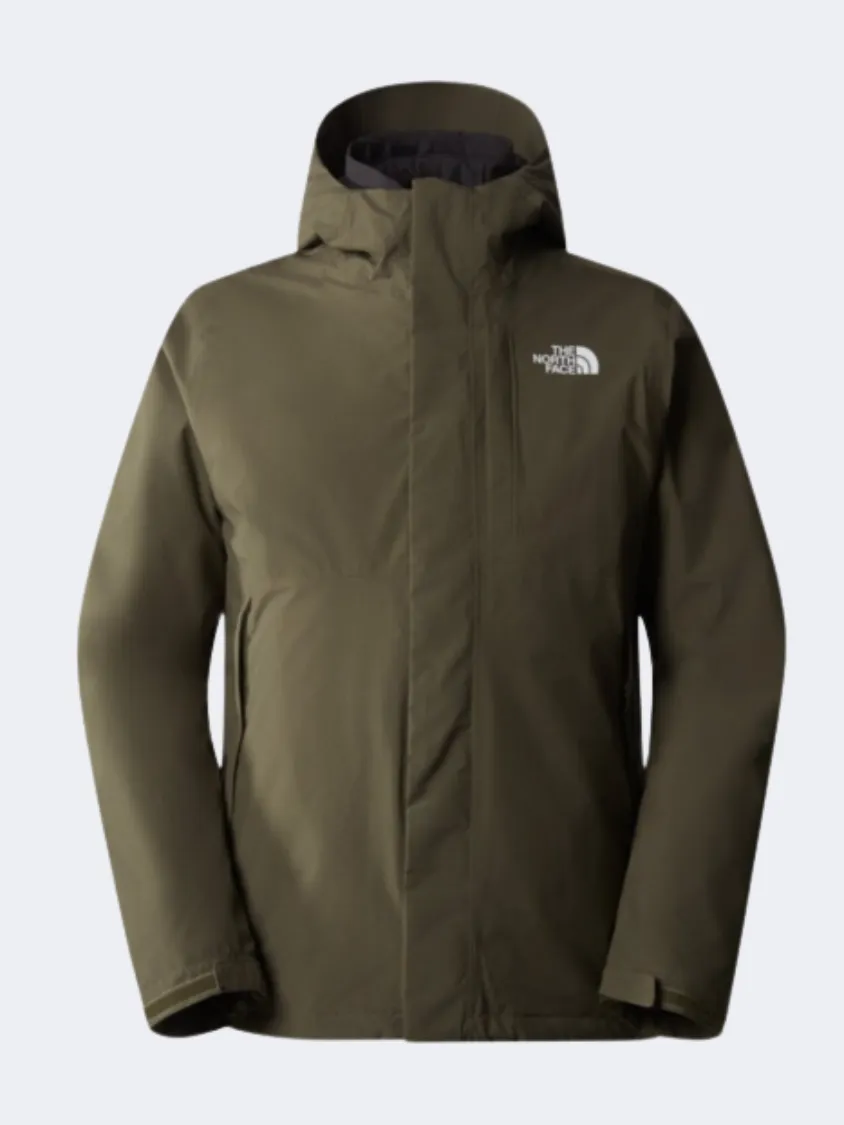 The North Face Carto Triclimate Men Hiking Jacket Taupe Green/Black