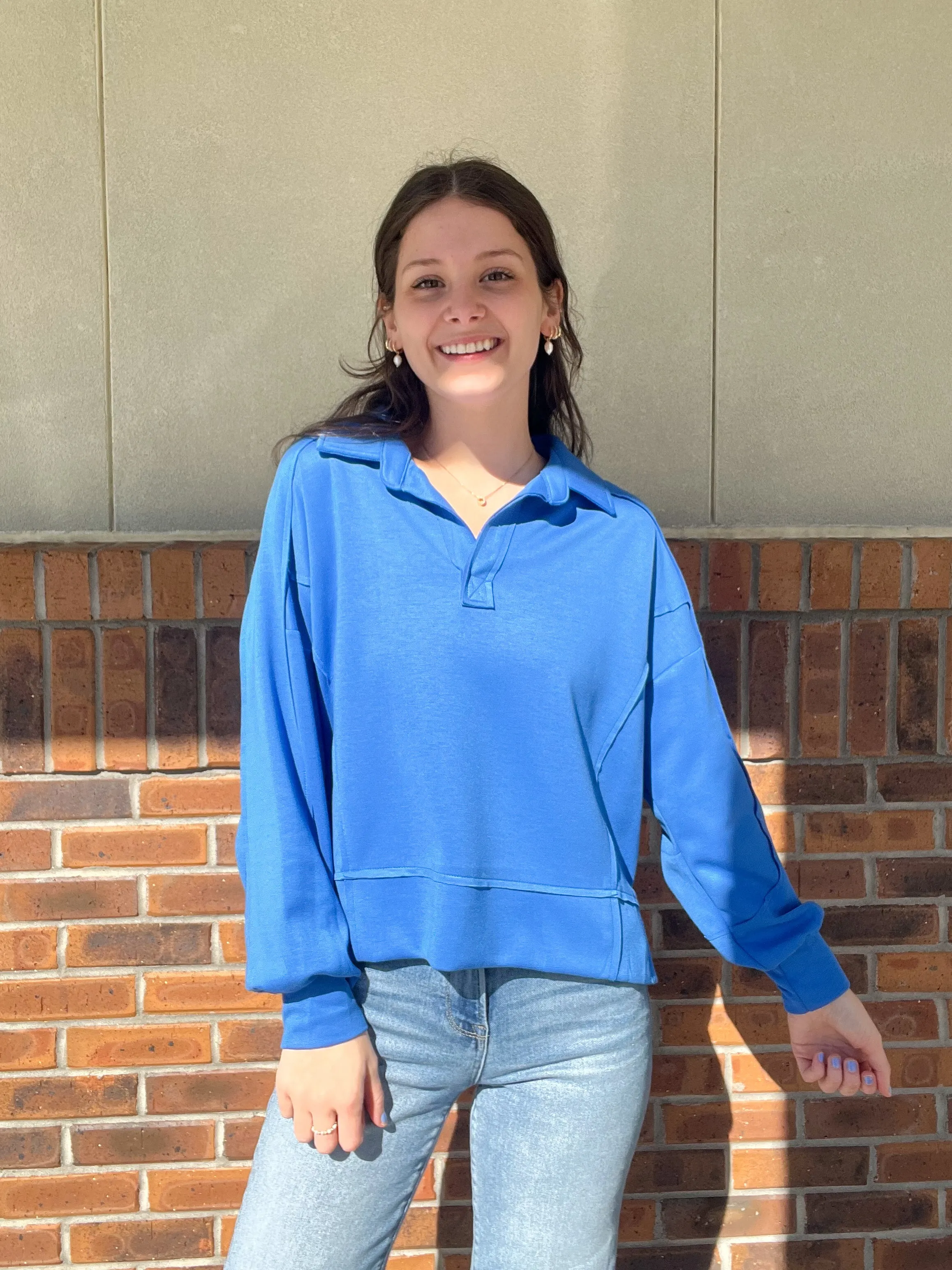 Umgee Buttery Soft Sweatshirt