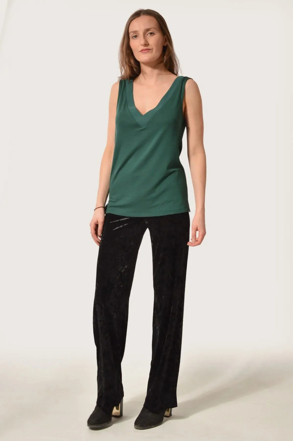 V Neck Cami Top