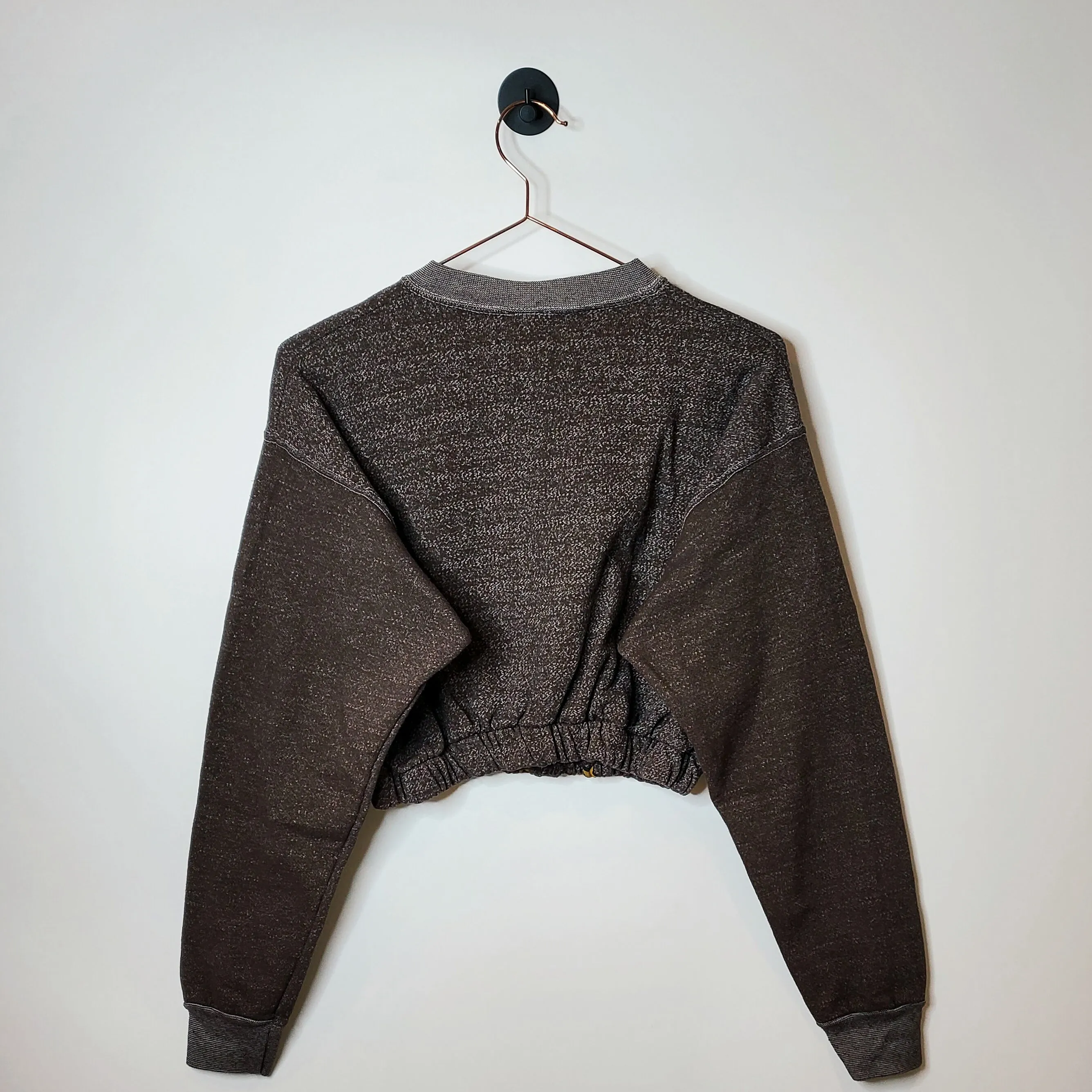 Vintage 90s America Football Crop Sweatshirt | Size 10