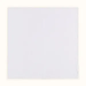 White Irish Linen Handkerchief