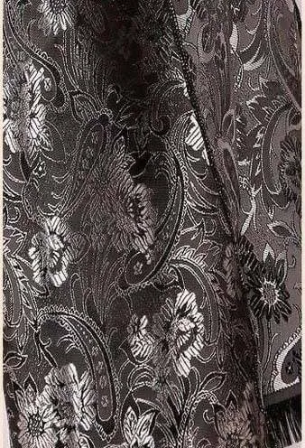 Winter Scarf Silk Scarves Shawl Evening Wrap for Women Paisley Warm FREE POSTAGE